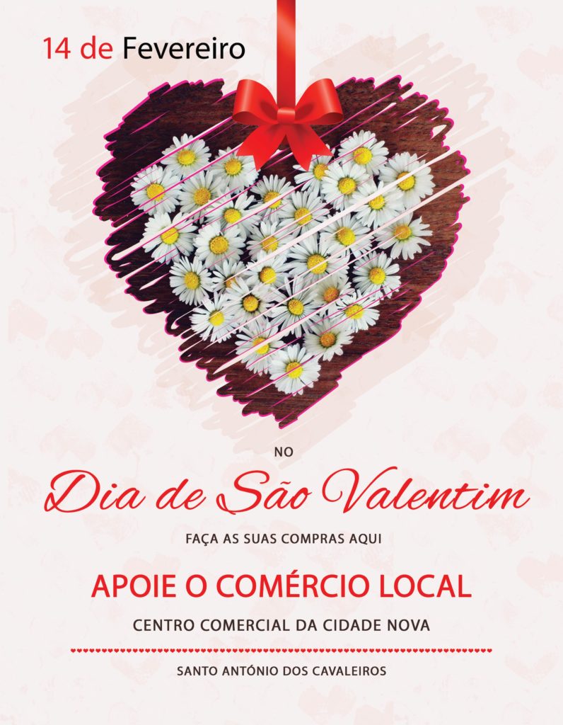 Flyer para o Dia de S. Valentim